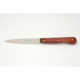 Couteau d'office palissandre soie