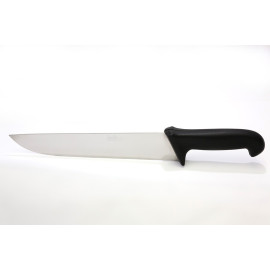 Couteau poisson manche polypro lame forte crantée de 30 à 35 cm